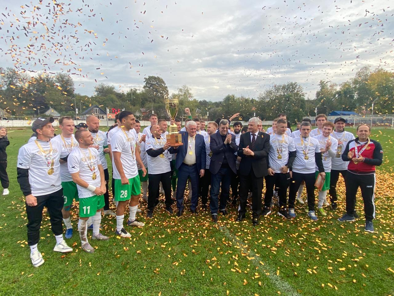 Футбольная сельская команда «Урожай» Майкопского района республики Адыгея – абсолютный чемпион-25  Краснодарского края. Об организации. Официальный сайт Краснодарской краевой общественной организации «Герои Отечества».