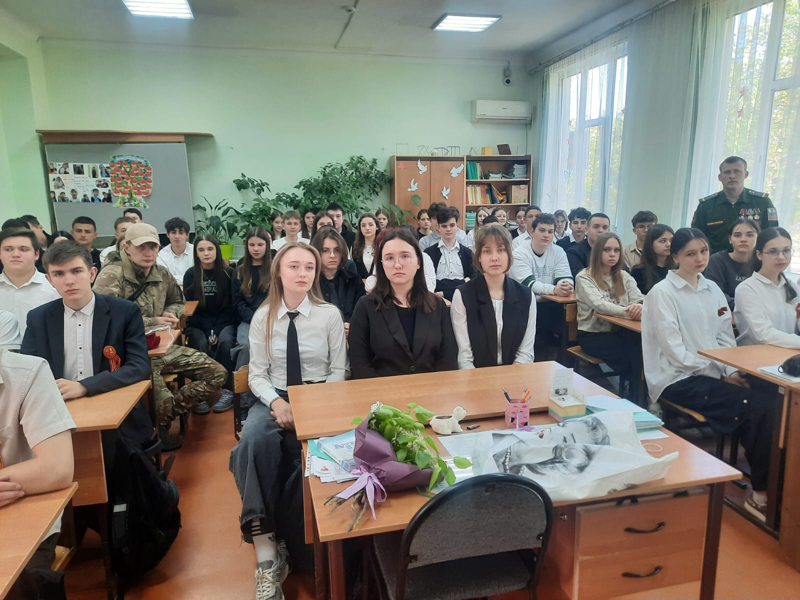В 3 школе Лабинске  провели урок мужества. Об организации. Официальный сайт Краснодарской краевой общественной организации «Герои Отечества».